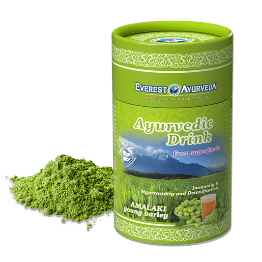 Everest Ayurveda AMALAKI-MIEŽIŲ ŽELMENYS gėrimas 100g