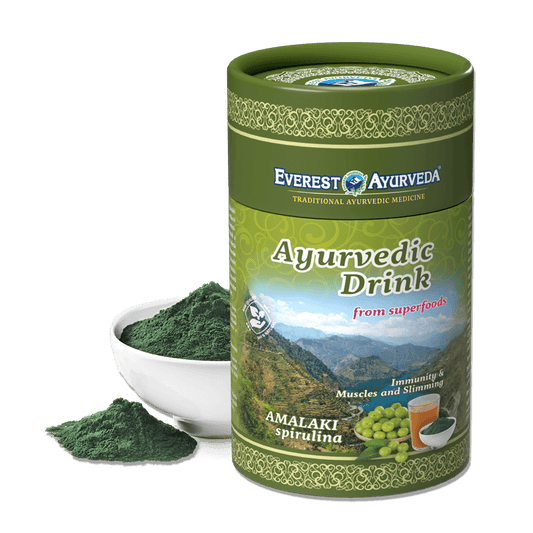Everest Ayurveda AMALAKI-SPIRULINA gėrimas 100g