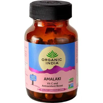 Organic India Amalaki vitaminas C 60kaps.