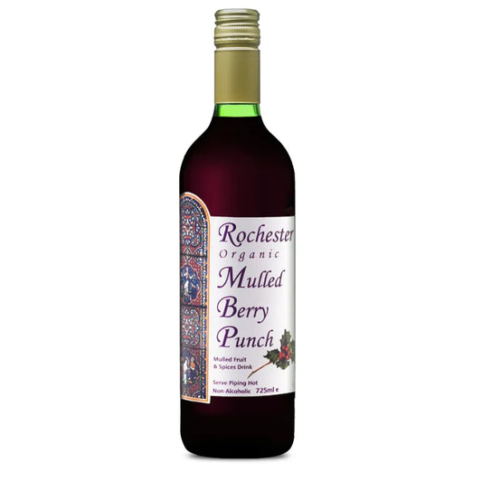 Nealkoholinis ekologiškas vaisių ir uogų punšas ROCHESTER Muffed Berry Punch, 725ml