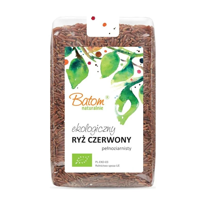 BATOM – Raudonieji ryžiai (EKO), 0,5 kg
