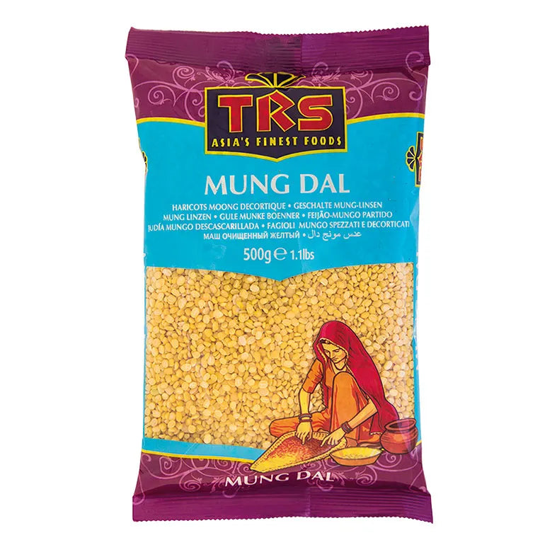 Skaldytos spindulinės pupuolės (mung dal) TRS, 500g