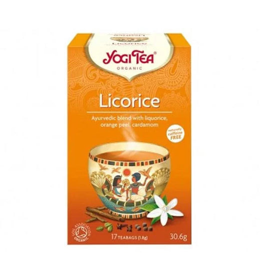 Yogi Tea Licorice ajurvedinė arbata 17 pak.