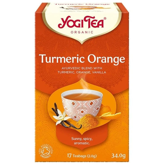 Yogi Tea Curcuma Chai Ayurvedic tea 17 packs.